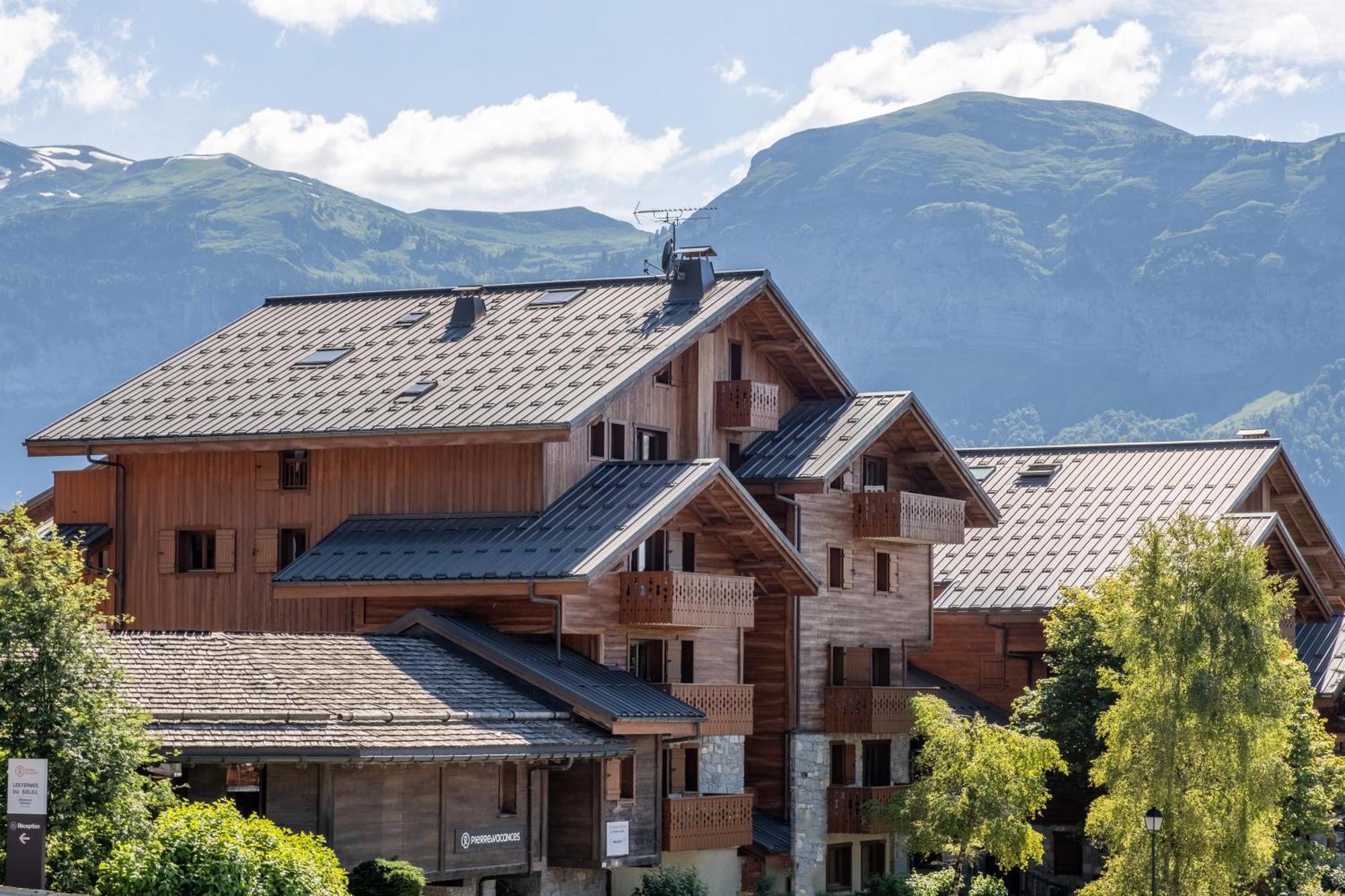 Residence Pierre & Vacances Premium Les Fermes Du Soleil Les Carroz d'Araches Buitenkant foto